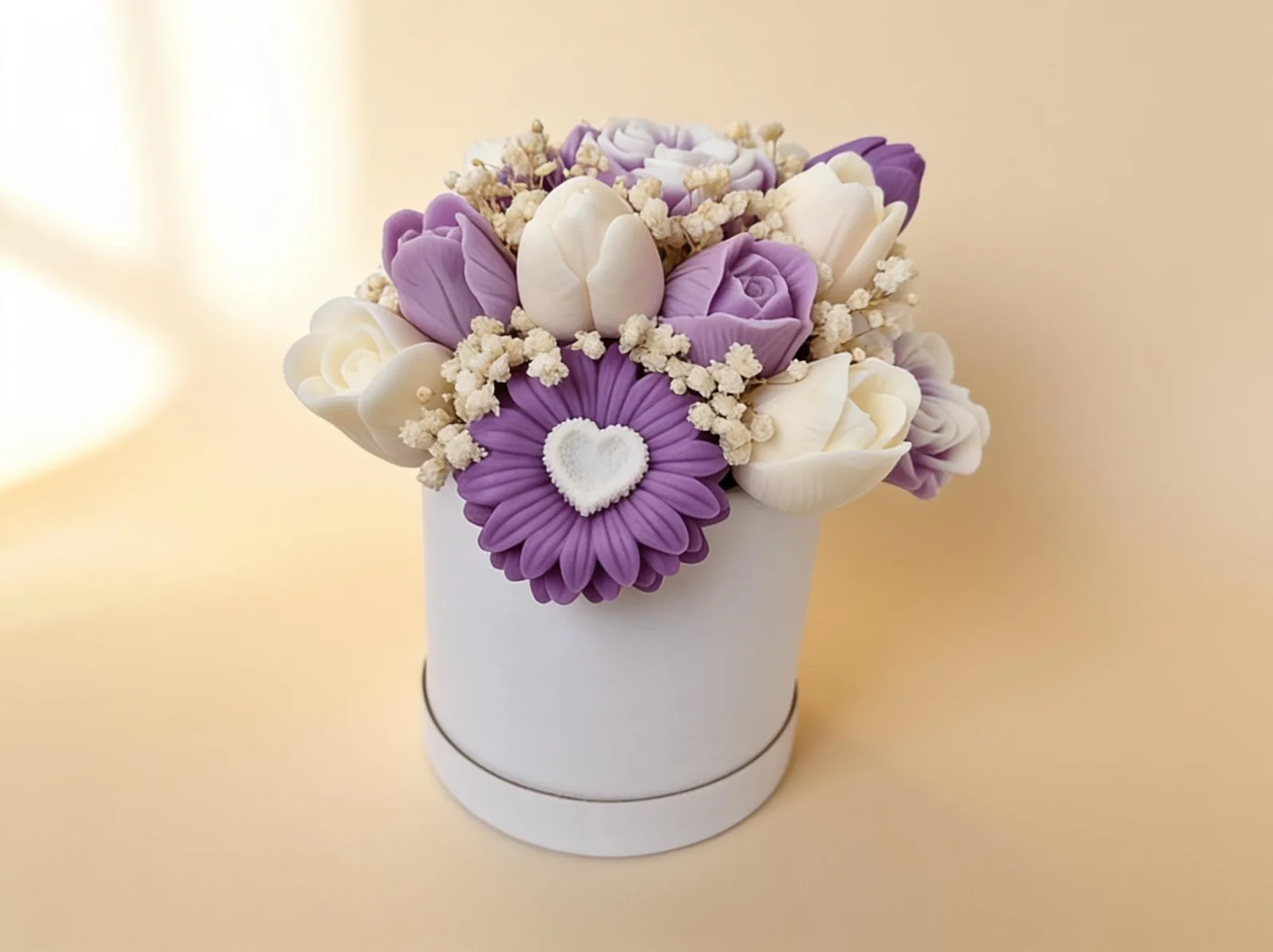 Wachsblumenstrauß – handgemachte Blumendeko & Geschenkidee | Serenity Bloom