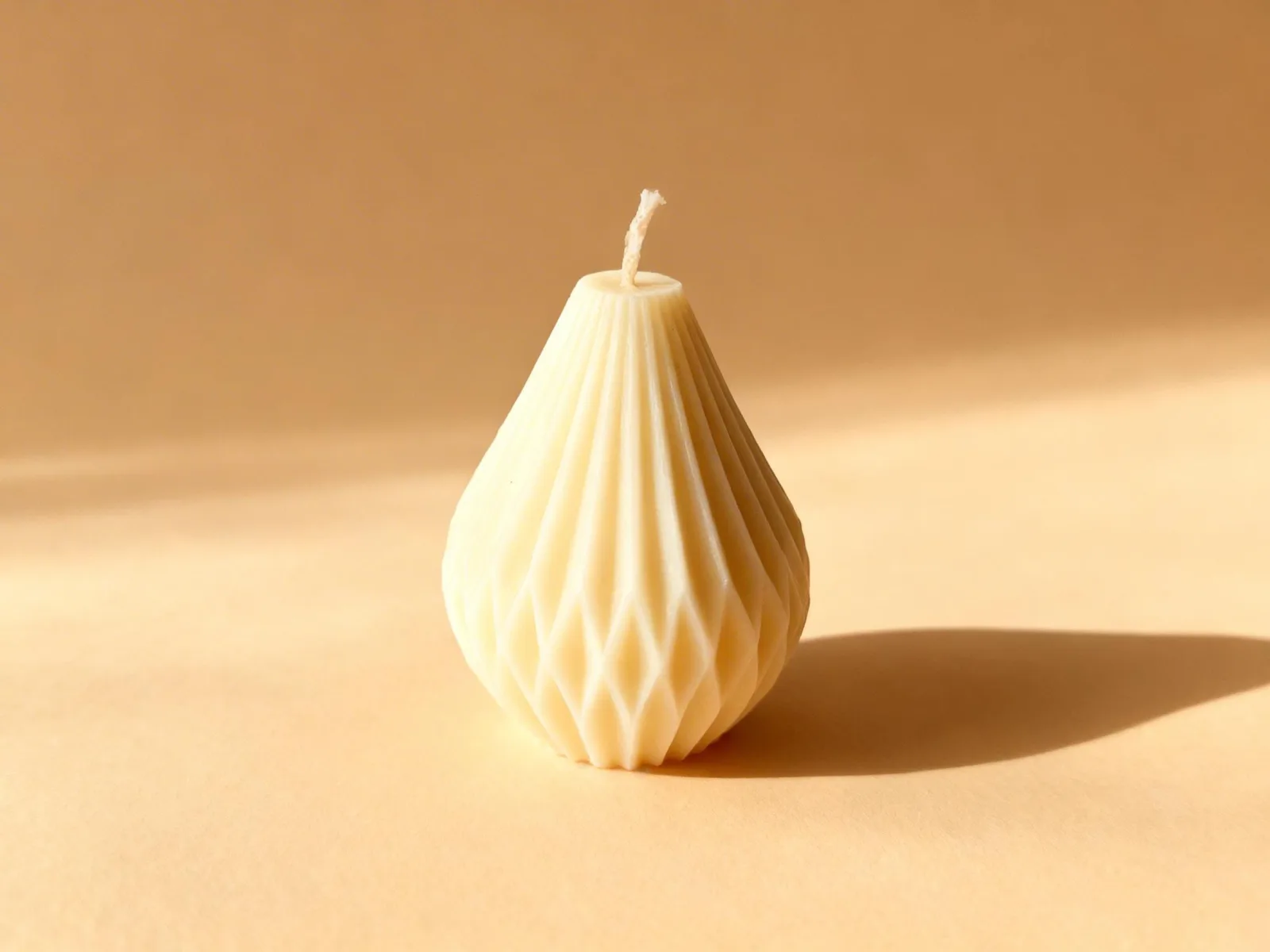 Tropfenkerze aus Rapswachs – moderne Deko Kerze | handgemacht & vegan | Geschenk für Frauen – Bild 3