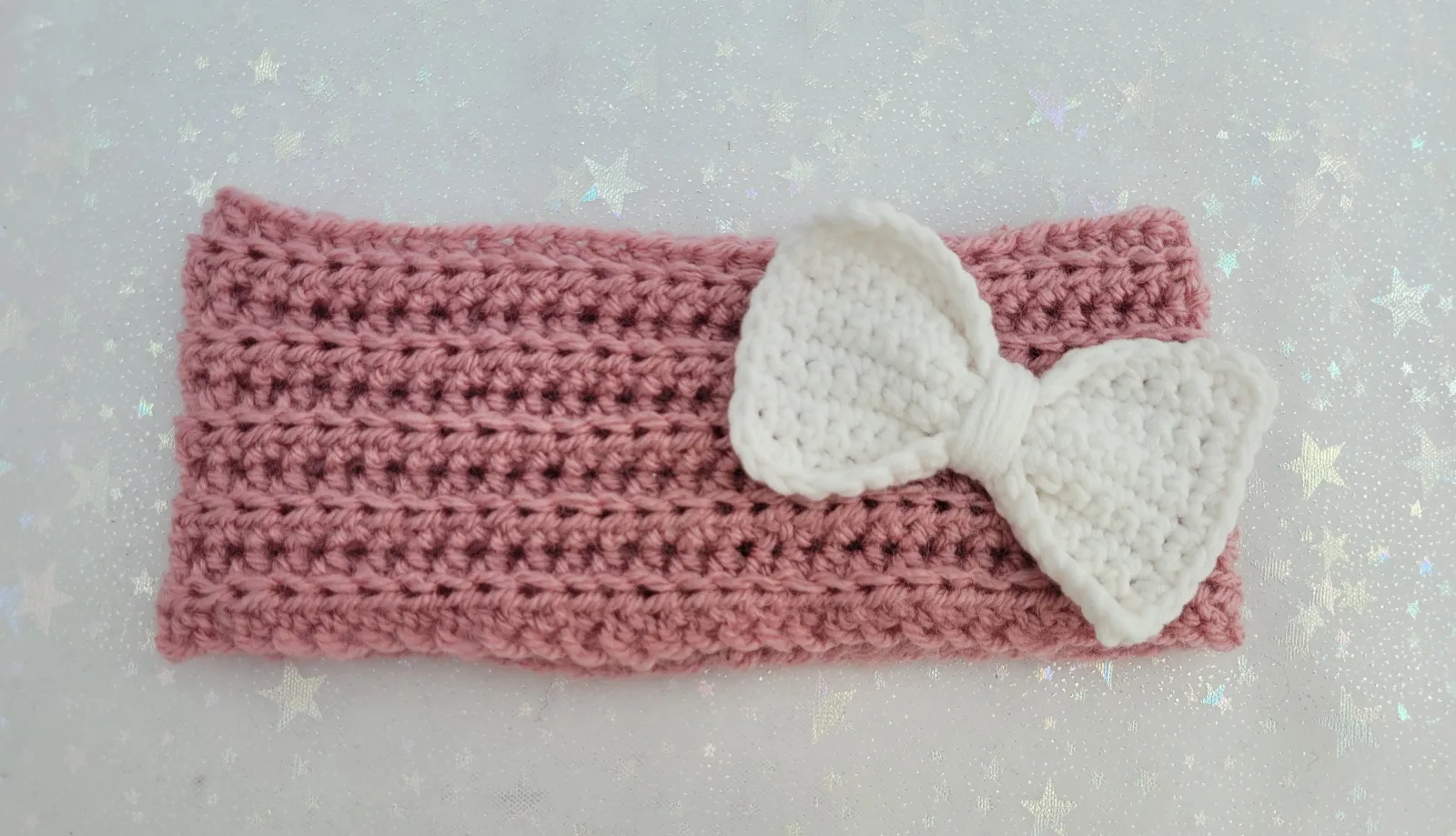 Baby Geschenkset gehäkelt | Hase, Engelsherz, Babysocken & Stirnband | Altrosa & Weiß | ab Geburt | 6–9 Monate – Bild 7