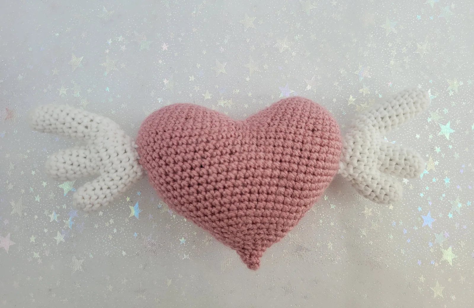 Baby Geschenkset gehäkelt | Hase, Engelsherz, Babysocken & Stirnband | Altrosa & Weiß | ab Geburt | 6–9 Monate – Bild 14