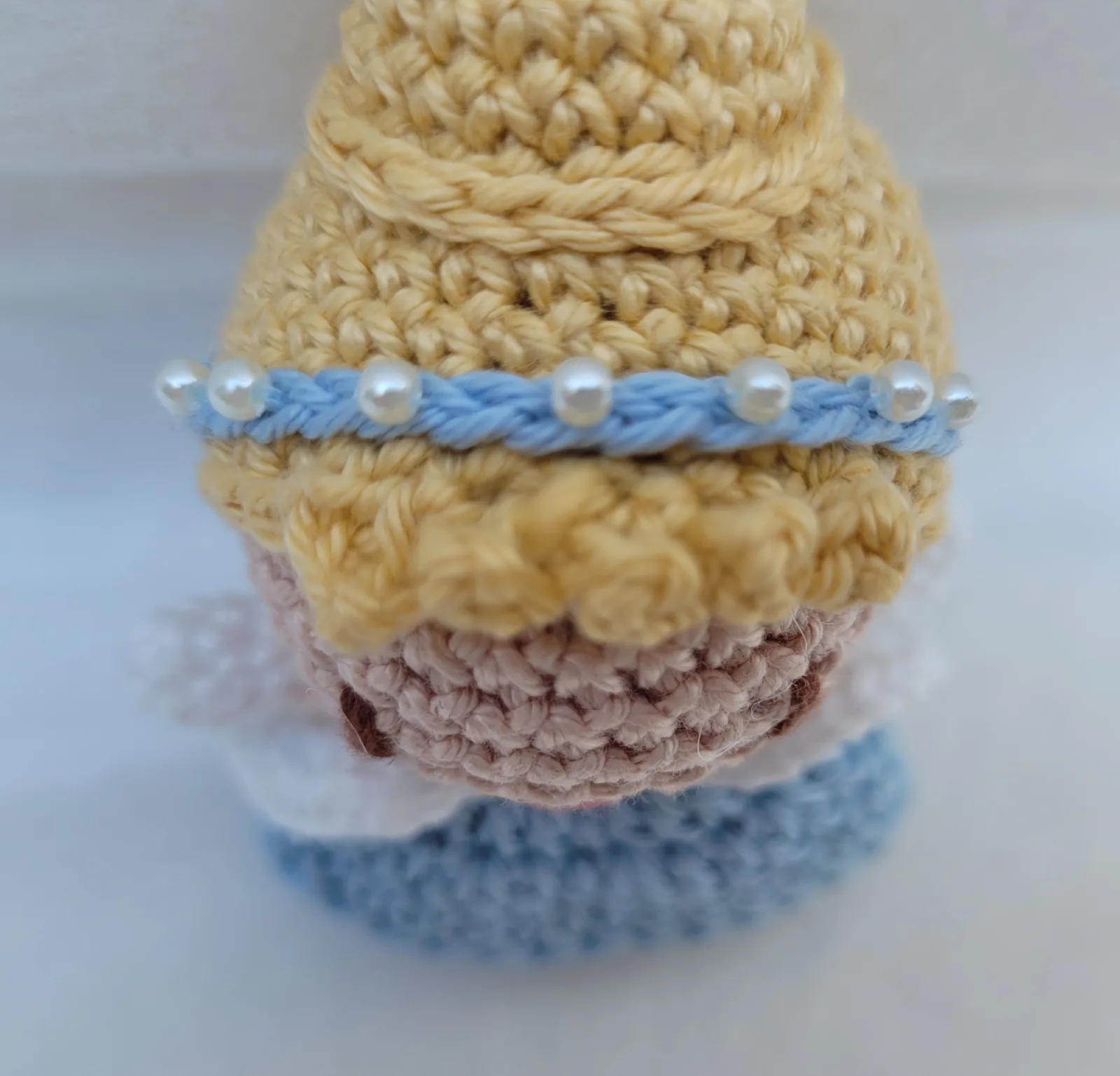 Gehäkelte Amigurumi Mini-Prinzessin | Handgemachte Märchenfigur | 9–12 cm | Geschenk & Deko Kinderzimmer für Mädchen – Bild 16