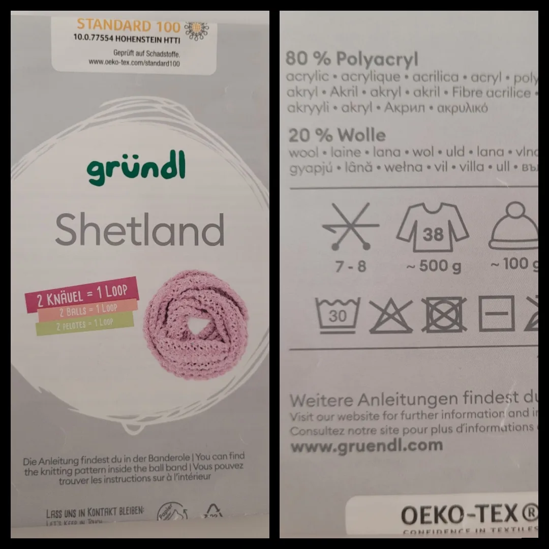 Handgehäkeltes Stirnband in Altrosa, warm weich aus Acrylwolle, ideal für Übergang, für Damen und große Mädchen 51-55 cm – Bild 10