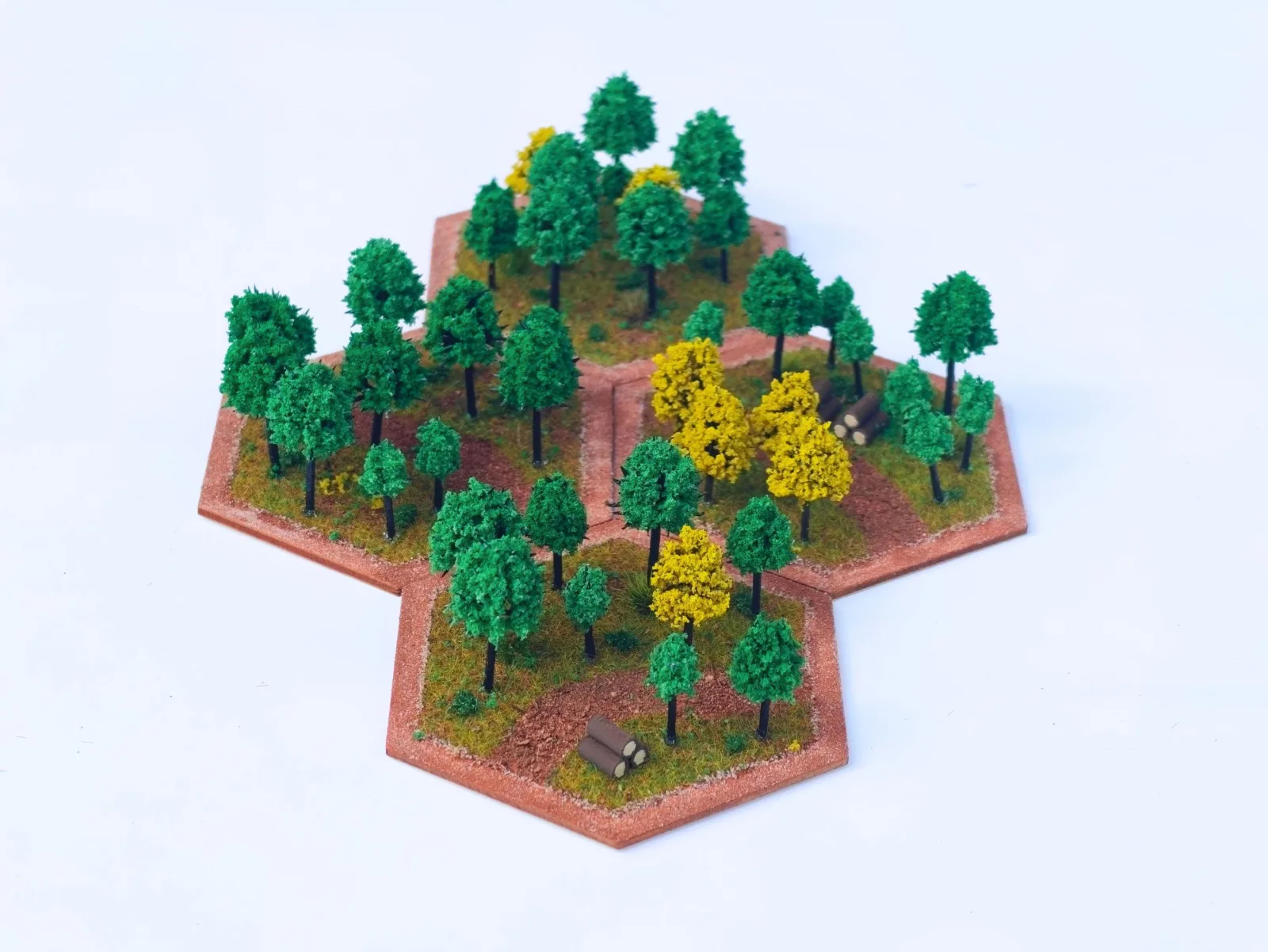 CATAN kompatibles 3D Spielbrett – ultra realistische, handgemachte Modellbau-Landschaft – Bild 10