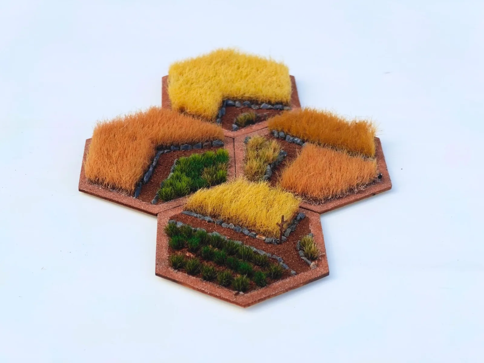 CATAN kompatibles 3D Spielbrett – ultra realistische, handgemachte Modellbau-Landschaft – Bild 8