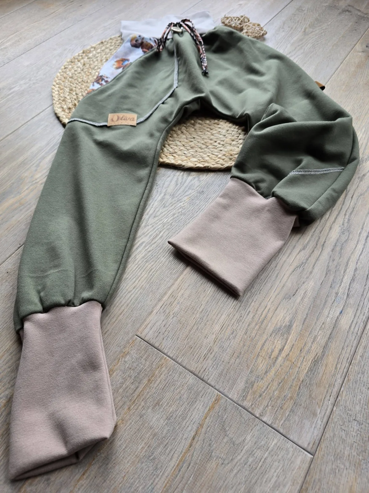 Jungen Pumphose Jogger Organic Sweat Gr.122/128 –  Robot – Bild 5