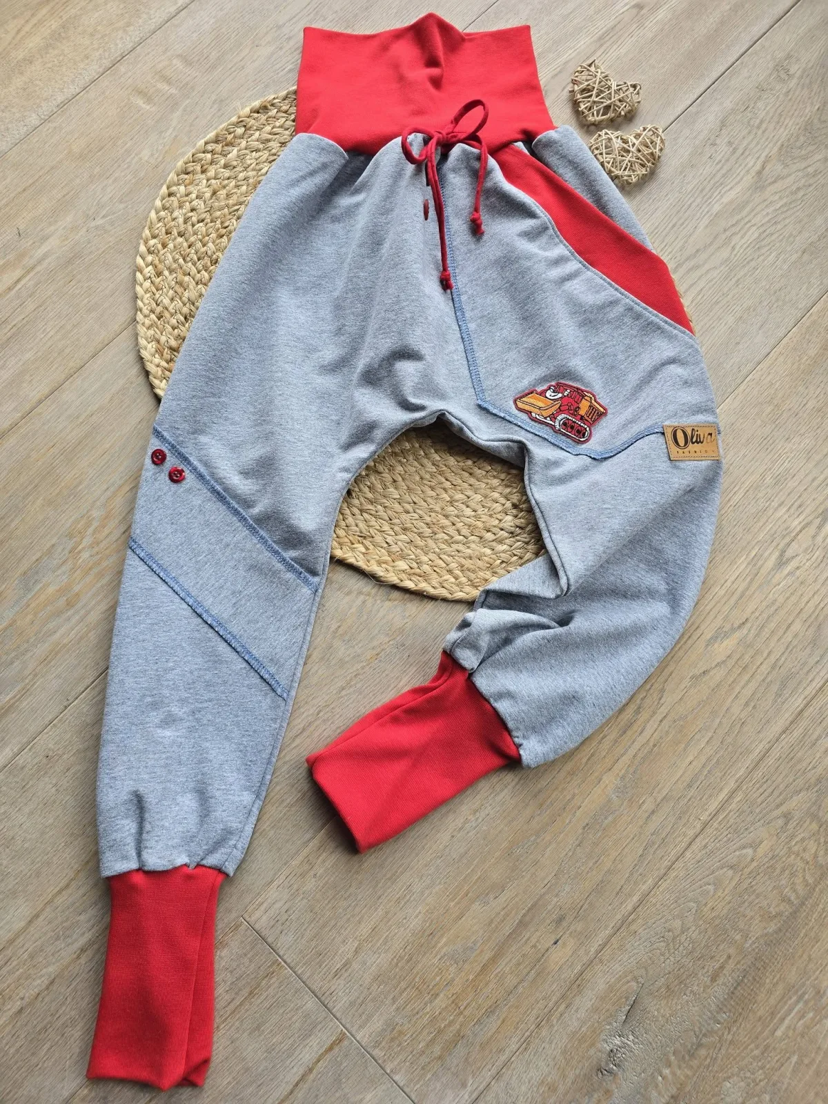 Jungen Pumphose Jogger Organic Sweat Gr.122/128 Kran