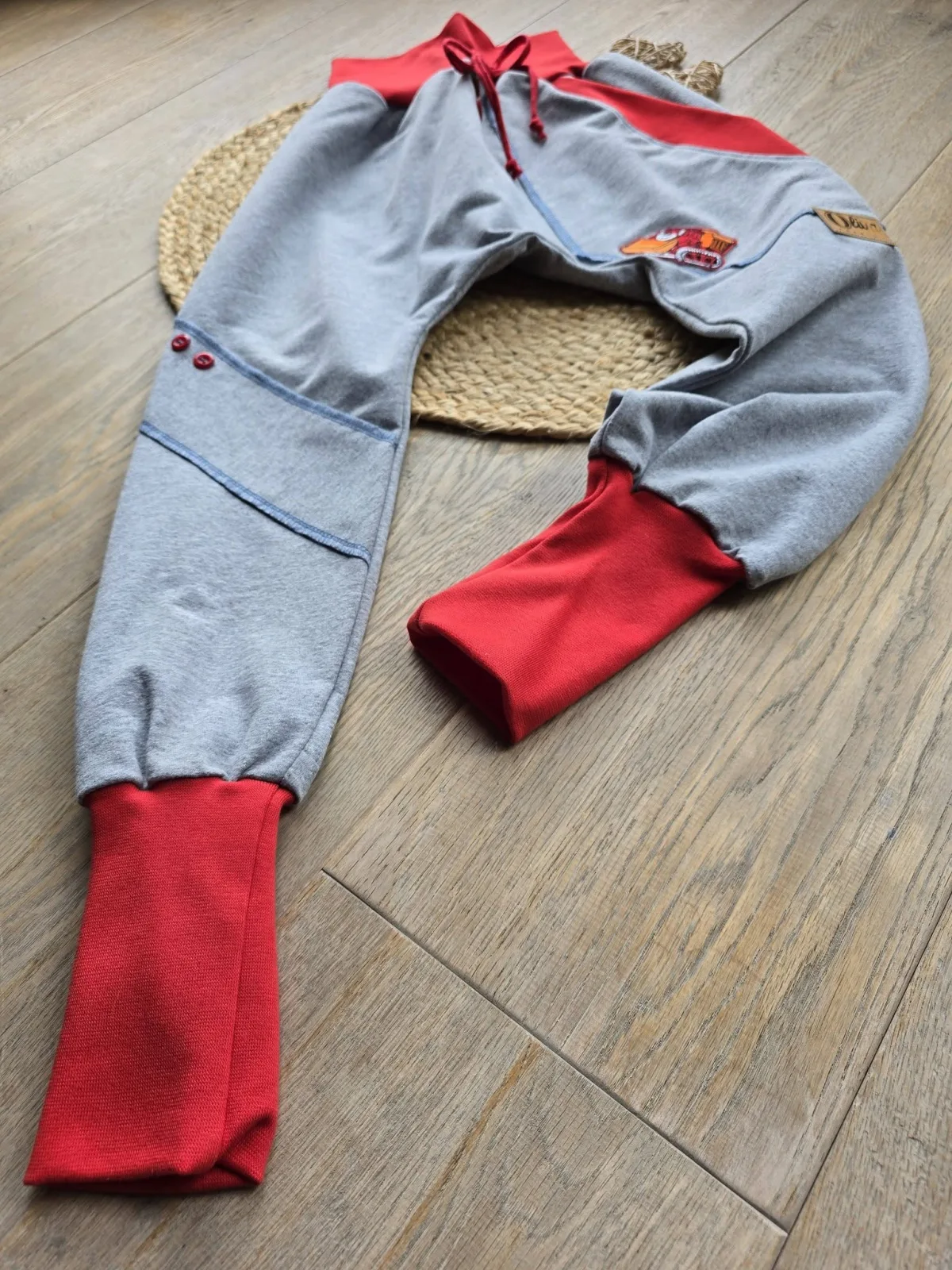 Jungen Pumphose Jogger Organic Sweat Gr.122/128 Kran – Bild 5