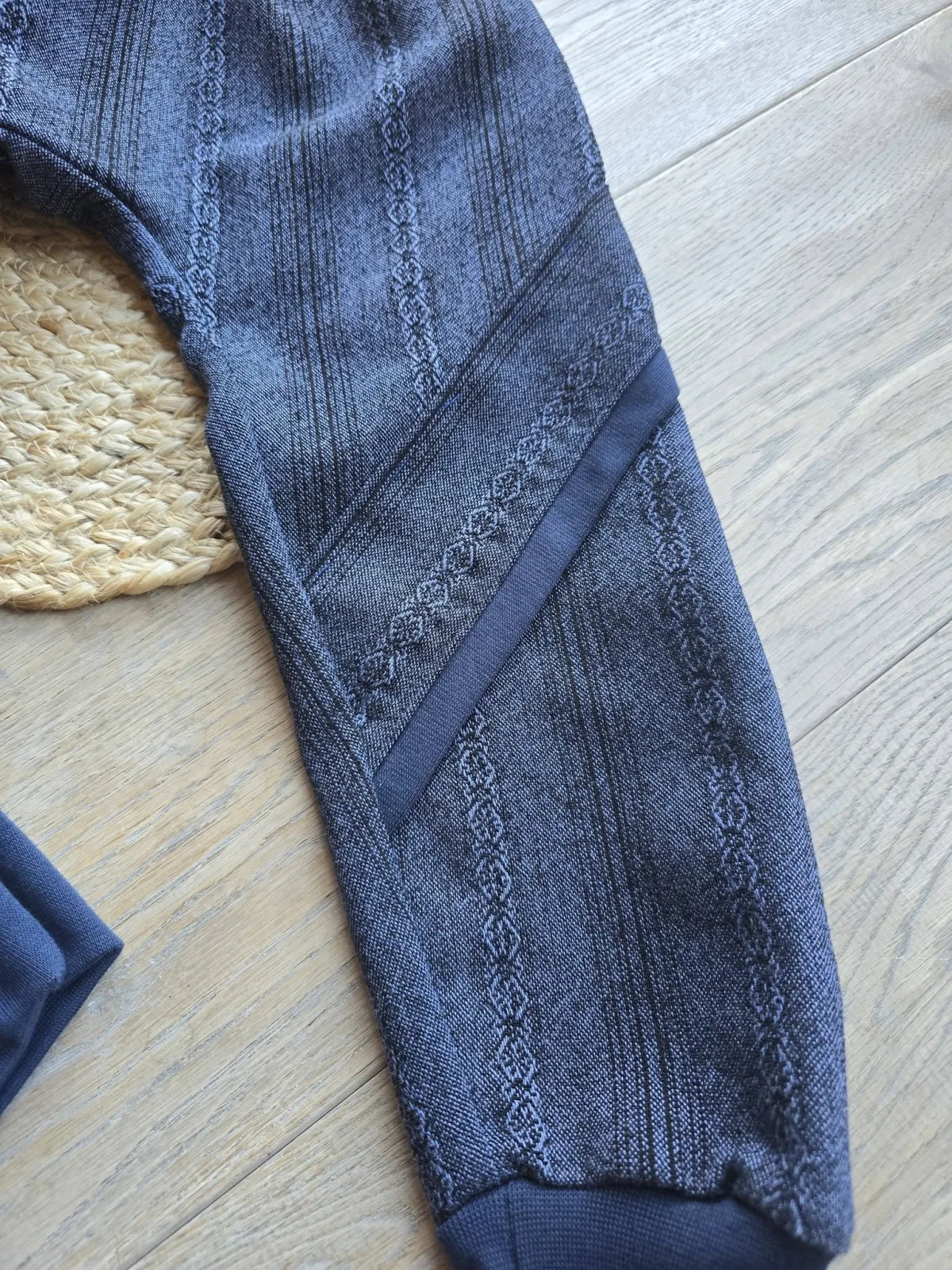 Pumphose Jacquard Gr.116/122 Unisex Kinderhose – Bild 3