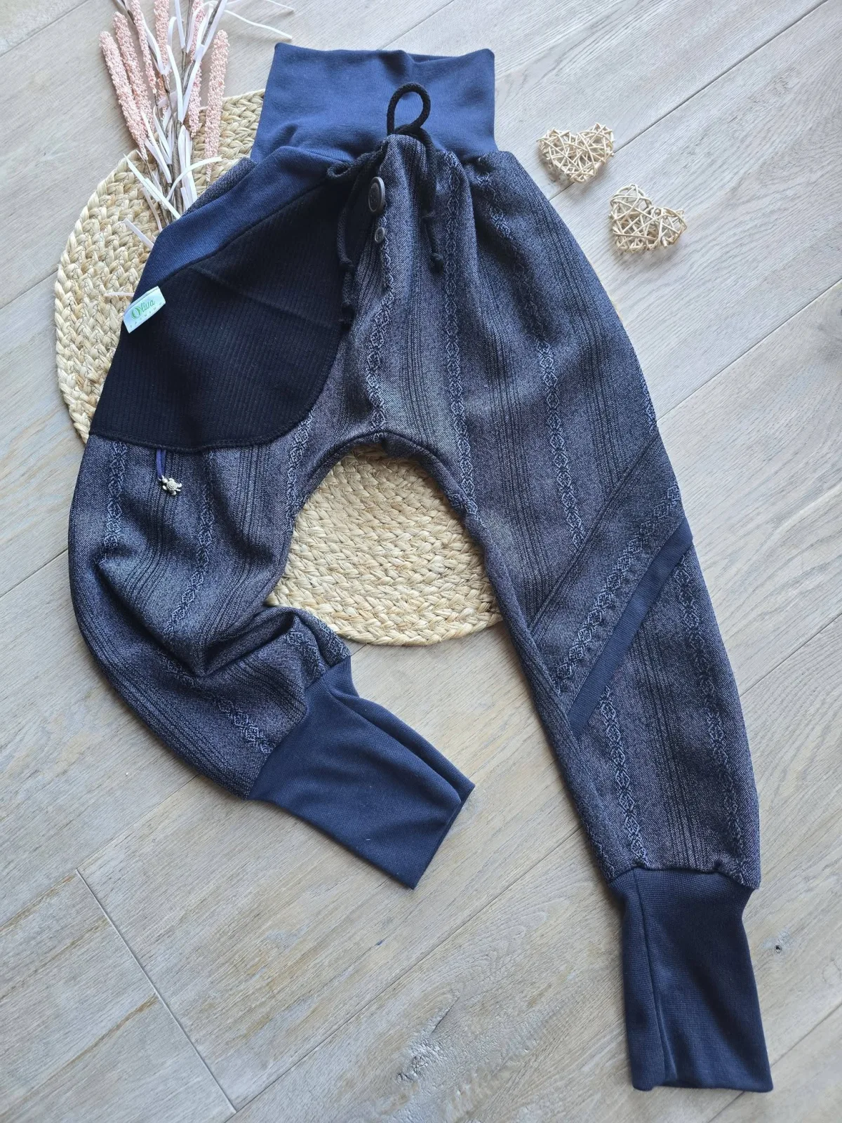 Pumphose Jacquard Gr.116/122 Unisex Kinderhose