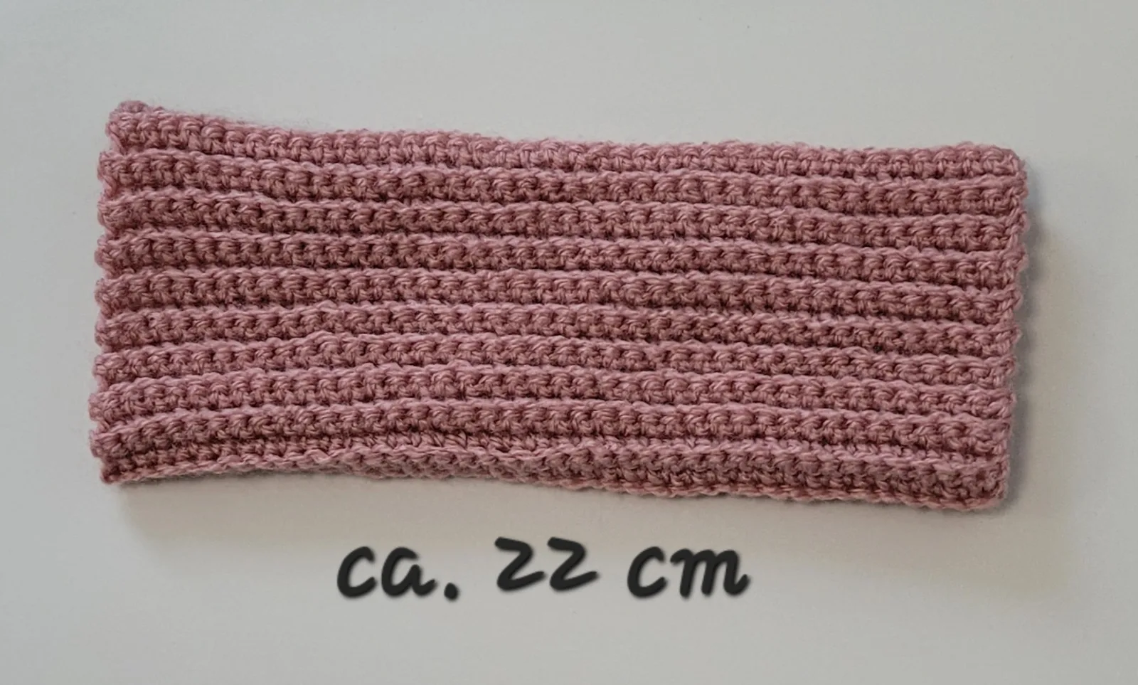 Handgehäkelte Handstulpen mit Daumenöffnung für Damen und größere Mädchen Altrosa Winter Acrylwolle – Bild 5