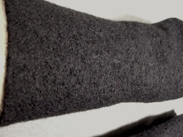 Wollwalk Handschuhe langlebig Armstulpen schwarz weiche, warm nachhaltig, tiroler Kochwolle, hochwertige Schurwolle, das beliebte Ge (Kopie) – Bild 11