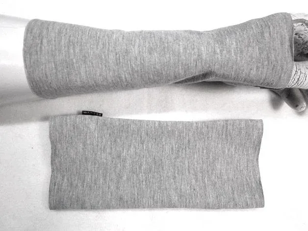 Graue Jogging Armstulpen, warme Handgelenke, Pulswärmer, weich, langlebig, Qualität Baumwolle Stulpen tailliert passfreudig dehnbar Geschenk – Bild 12