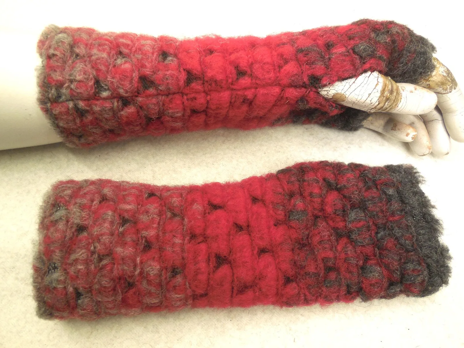 warmer Hüftrock Form A, schicker Wollwalk, weiche Strickwolle, Schurwolle glücklich passfreudig Blick u. winddicht, Geschenk – Bild 3