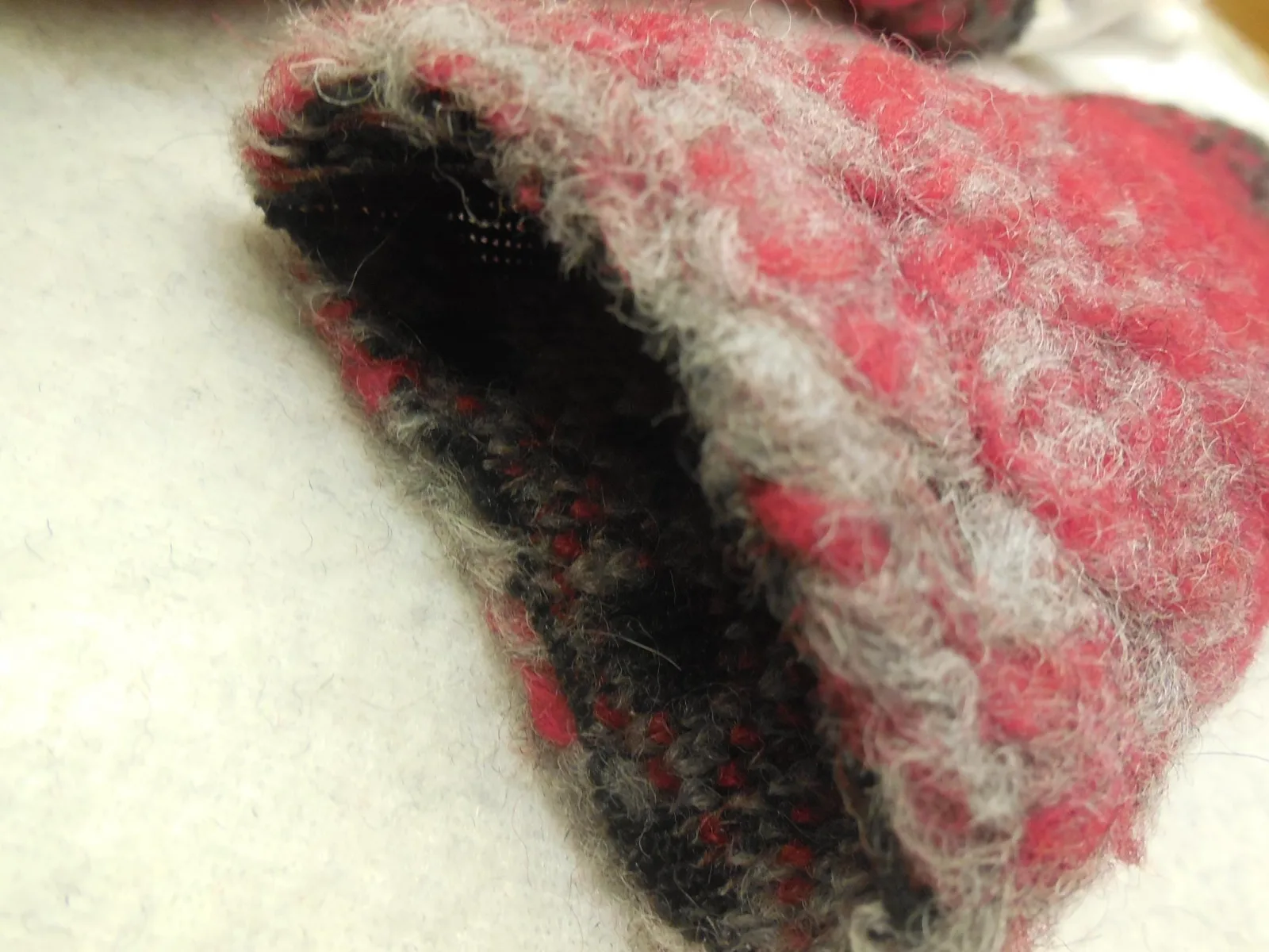 warmer Hüftrock Form A, schicker Wollwalk, weiche Strickwolle, Schurwolle glücklich passfreudig Blick u. winddicht, Geschenk – Bild 4