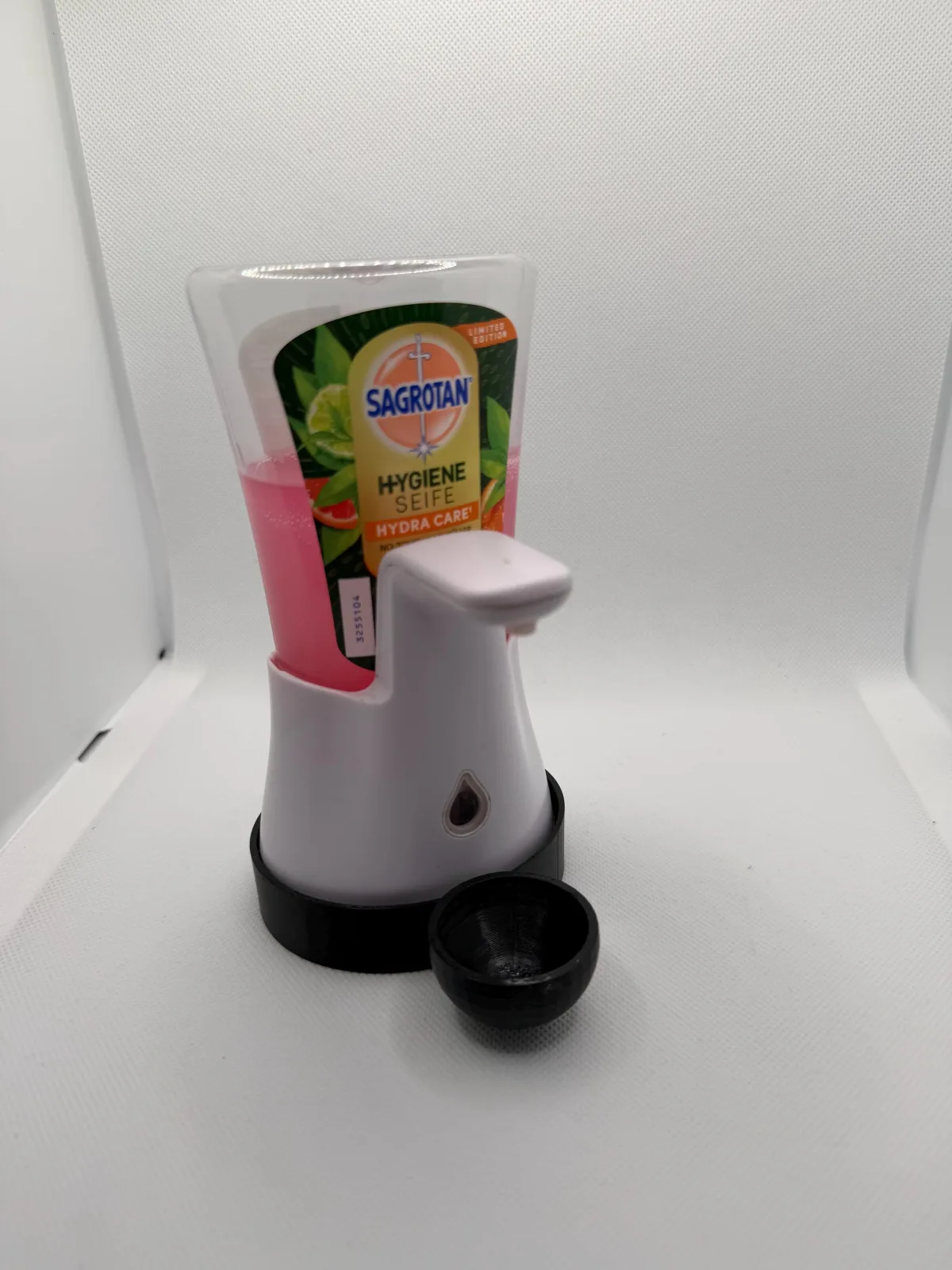 Tropfbehälter für Sagrotanseife