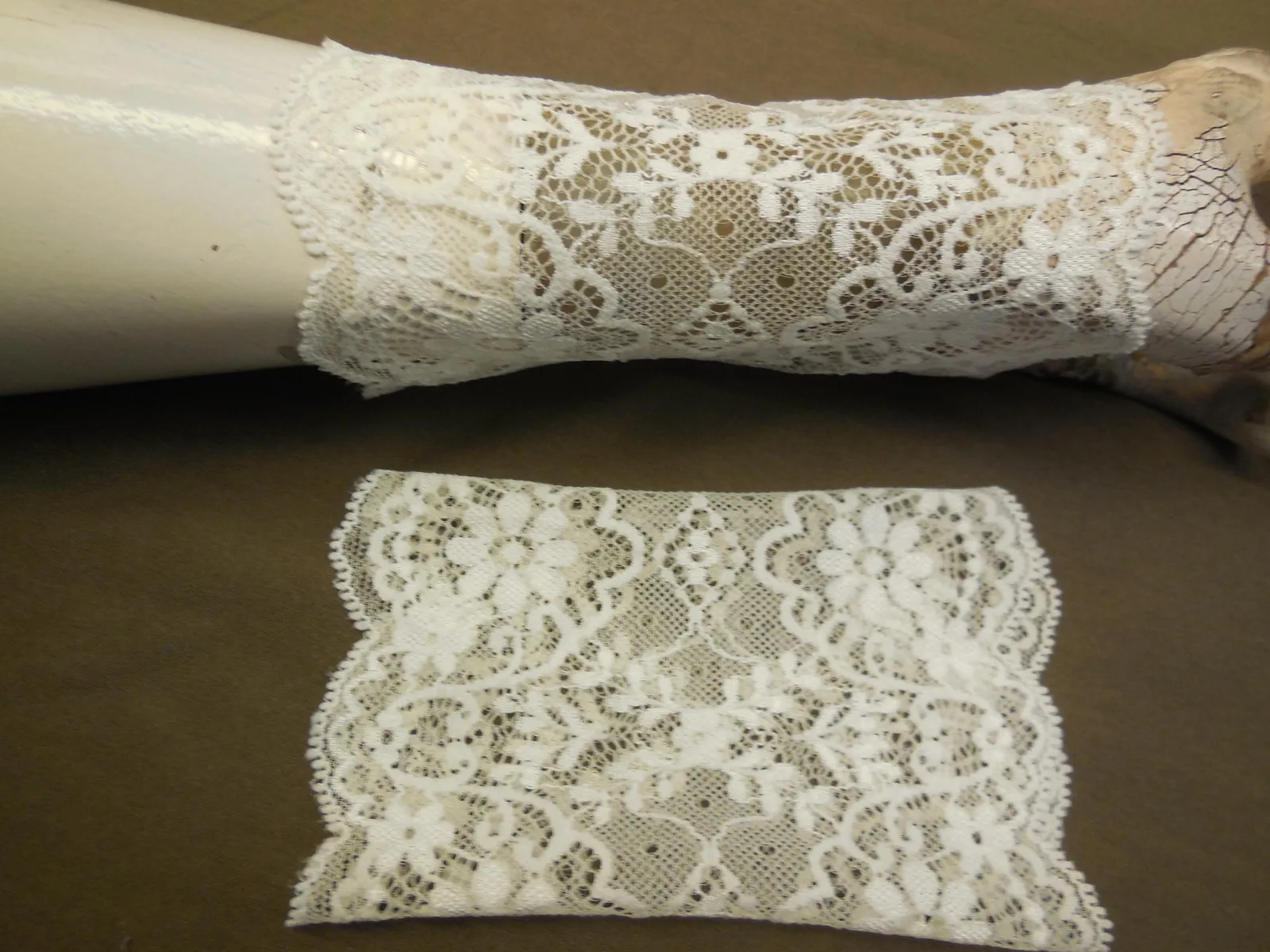 Hand Zierde Spitze dehnbar Pulswärmer leichte, feine Stulpen, ideal zu Kleidern oder über einen dünnen Pulli reizend Geschenk – Bild 9
