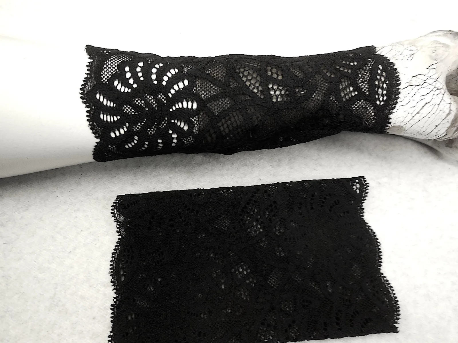 Hand Zierde Spitze dehnbar Pulswärmer leichte, feine Stulpen, ideal zu Kleidern oder über einen dünnen Pulli reizend Geschenk – Bild 4