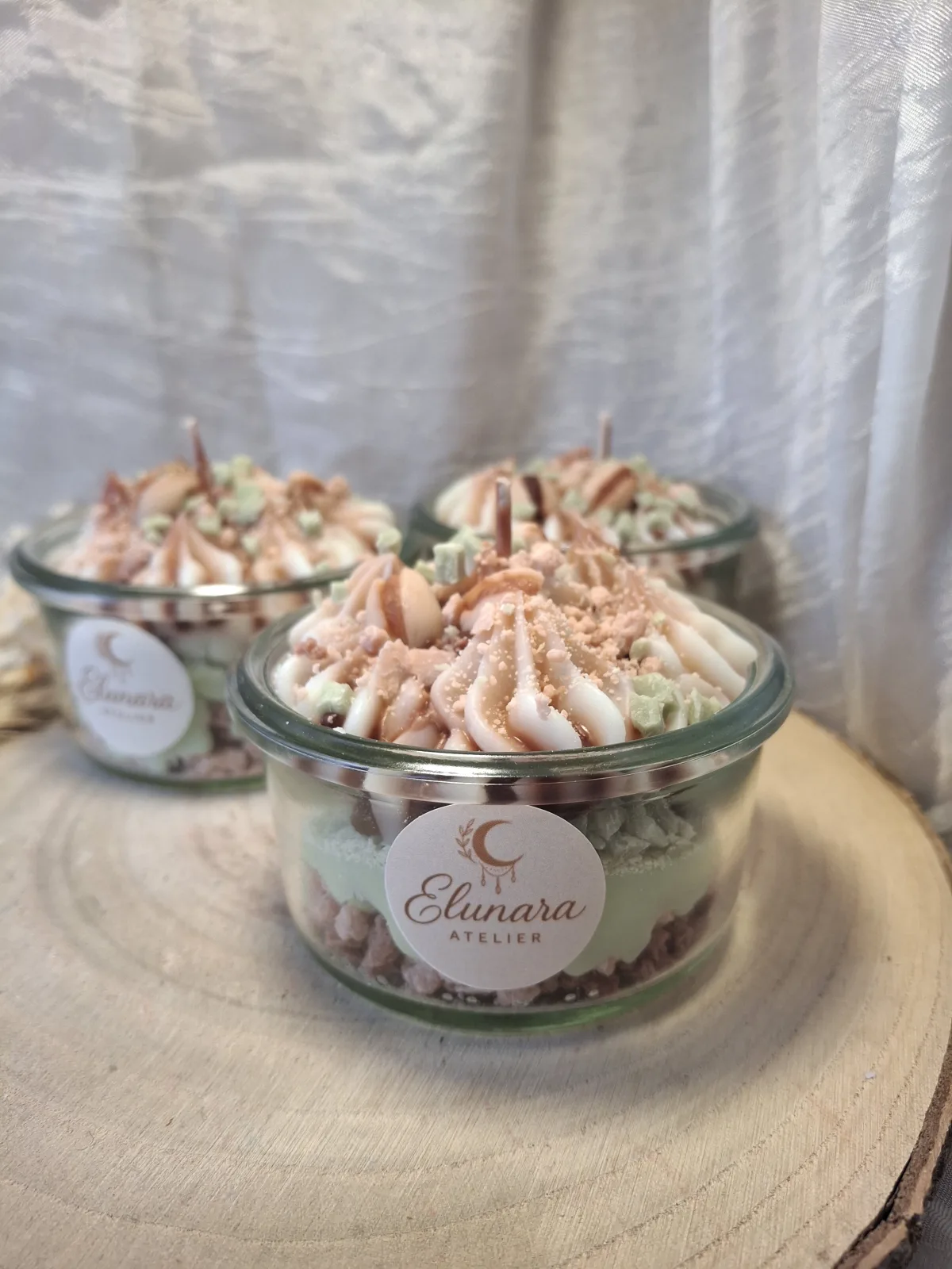Pistazie Kardamom Crumble Duftkerze