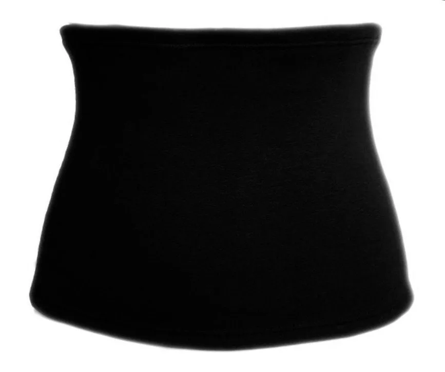 Bauchwärmer Wellness Baumwolle Fleece, Nierenbereich wärmer, cacheurs zum wenden, femininer Style, Figur fördernd, sehr passend dehnbar – Bild 11