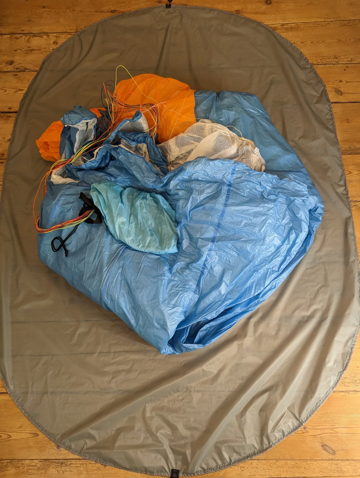 Pack Fix in 8 sek. packen, Ultra, leichter, Schnellpacksack, Gleitschirm, fliegen, WARZOG waschbar, schnell, Pack, Ruck, Sack, Geschenk – Bild 3