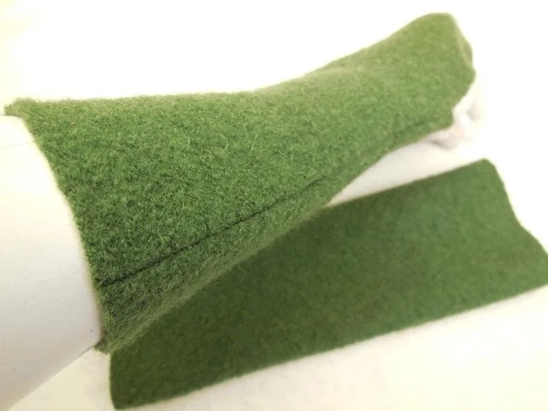 Schöne weiche warme Handschuhe aus bestem Wollwalk robust und wertvoll die dicke Kochwolle aus Tirol, Wollwalk, Reiten, Lenken, Geschenk – Bild 2