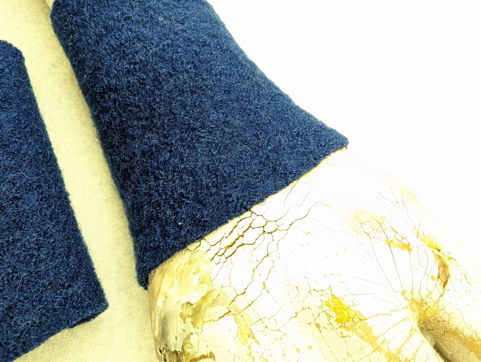 warme weiche Pulswärmer, robuste weicher Strickwolle, langlebige Armstulpen Handschuhe Wolle, zu Kleidern oder über einen Pulli Geschenk – Bild 6