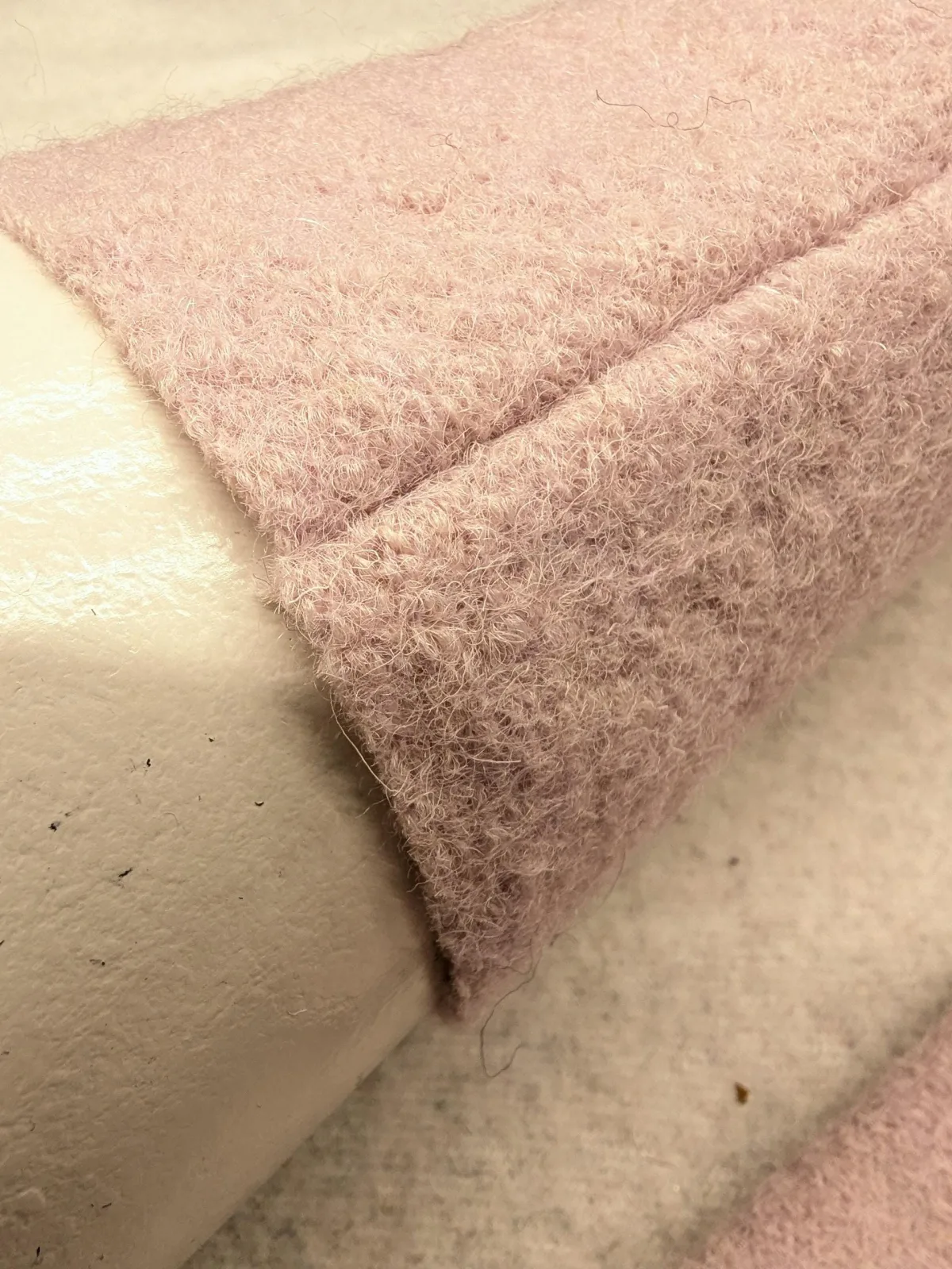 warme weiche Pulswärmer, robuste weicher Strickwolle, langlebige Armstulpen Handschuhe Wolle, zu Kleidern oder über einen Pulli Geschenk – Bild 8