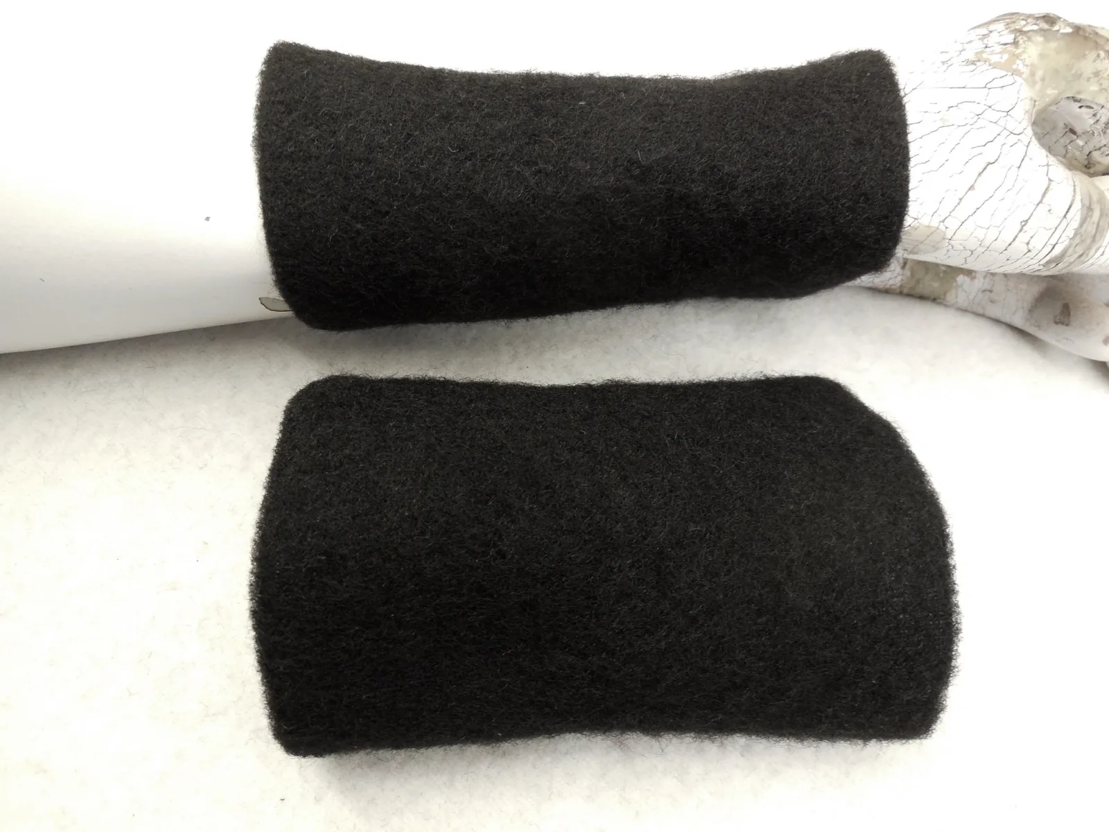 warme weiche Pulswärmer, robuste weicher Strickwolle, langlebige Armstulpen Handschuhe Wolle, zu Kleidern oder über einen Pulli Geschenk – Bild 3