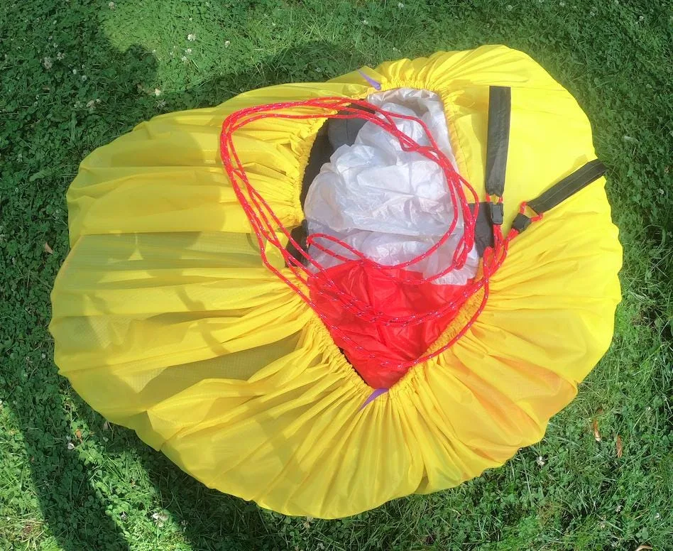 Ultra leichter Paragliding Schnellpacksack, Gleitschirm fliegen, super klein packbar, WARZOG waschbar, schnell Pack Ruck Sack, Geschenk – Bild 9