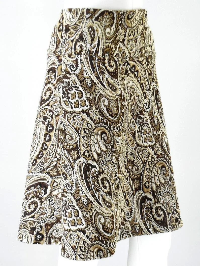 warm Jacquard Rock mit Gold, blickdicht und wertig fluffiger, schön weich, behaglich, zärtlich, warm und angenehm zu tragen, das Geschenk – Bild 4
