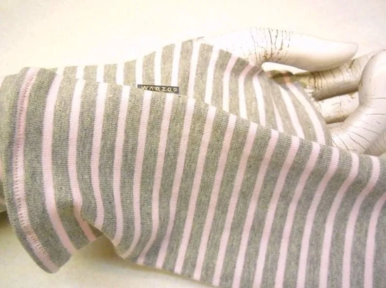 maritim gestreifte weiche warme Handschuhe stabil Qualität gestreift Gefühle behaglich, geborgen, zufrieden, gewärmt schön angenehm geschenk – Bild 4