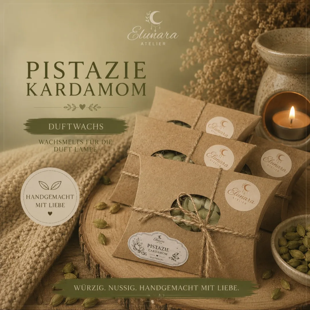 Pistazie Kardamom Duftwachsmelts – Bild 2