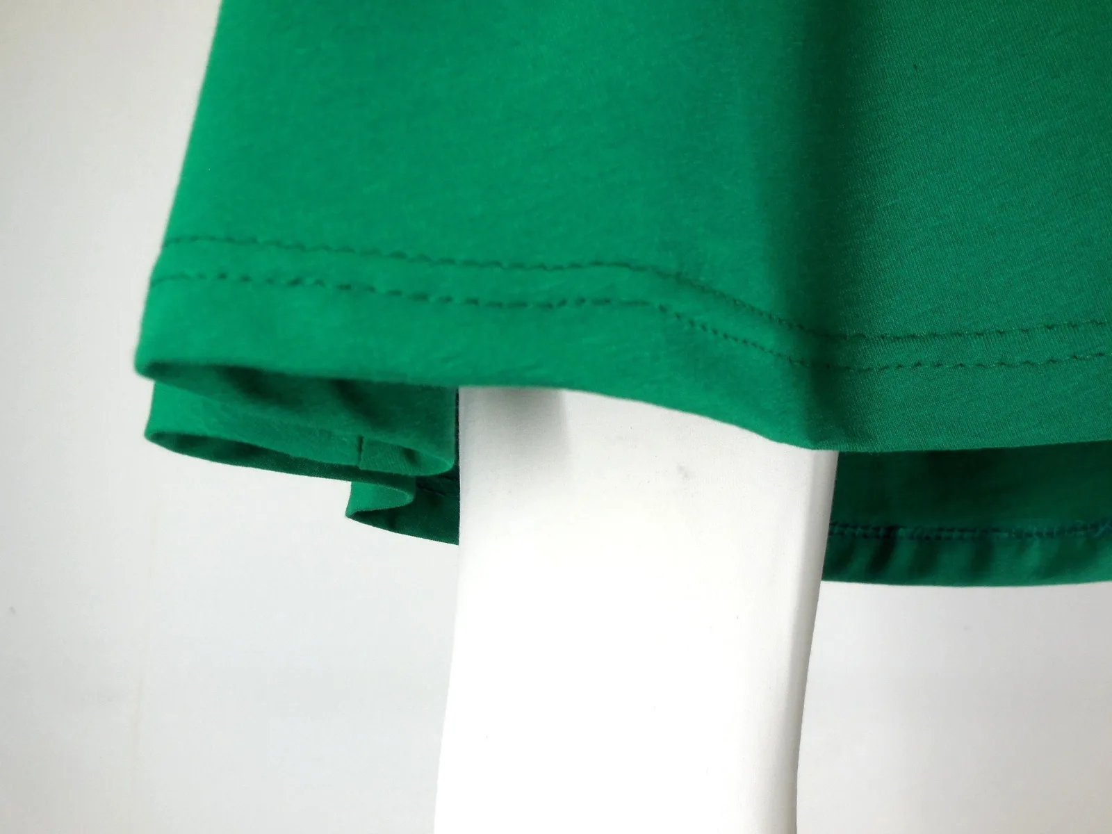 geteiltes Jersey Kleid, für hohen Tragekomfort weich und dehnbar Figur fördernd, Baumwolle, passfreudig taillierte Form, Knie lang, Geschenk – Bild 6