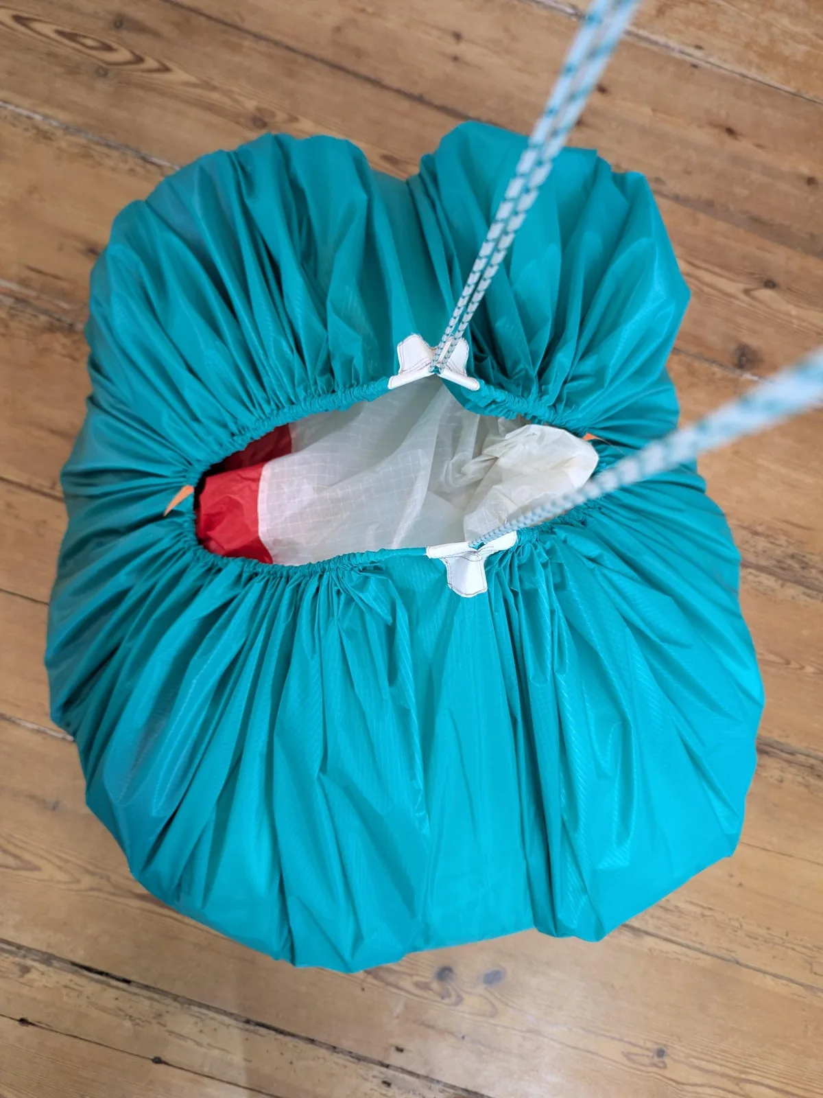 Ultra leichter Paragliding Schnellpacksack, Gleitschirm fliegen, super klein packbar, WARZOG waschbar, schnell Pack Ruck Sack, Geschenk – Bild 9