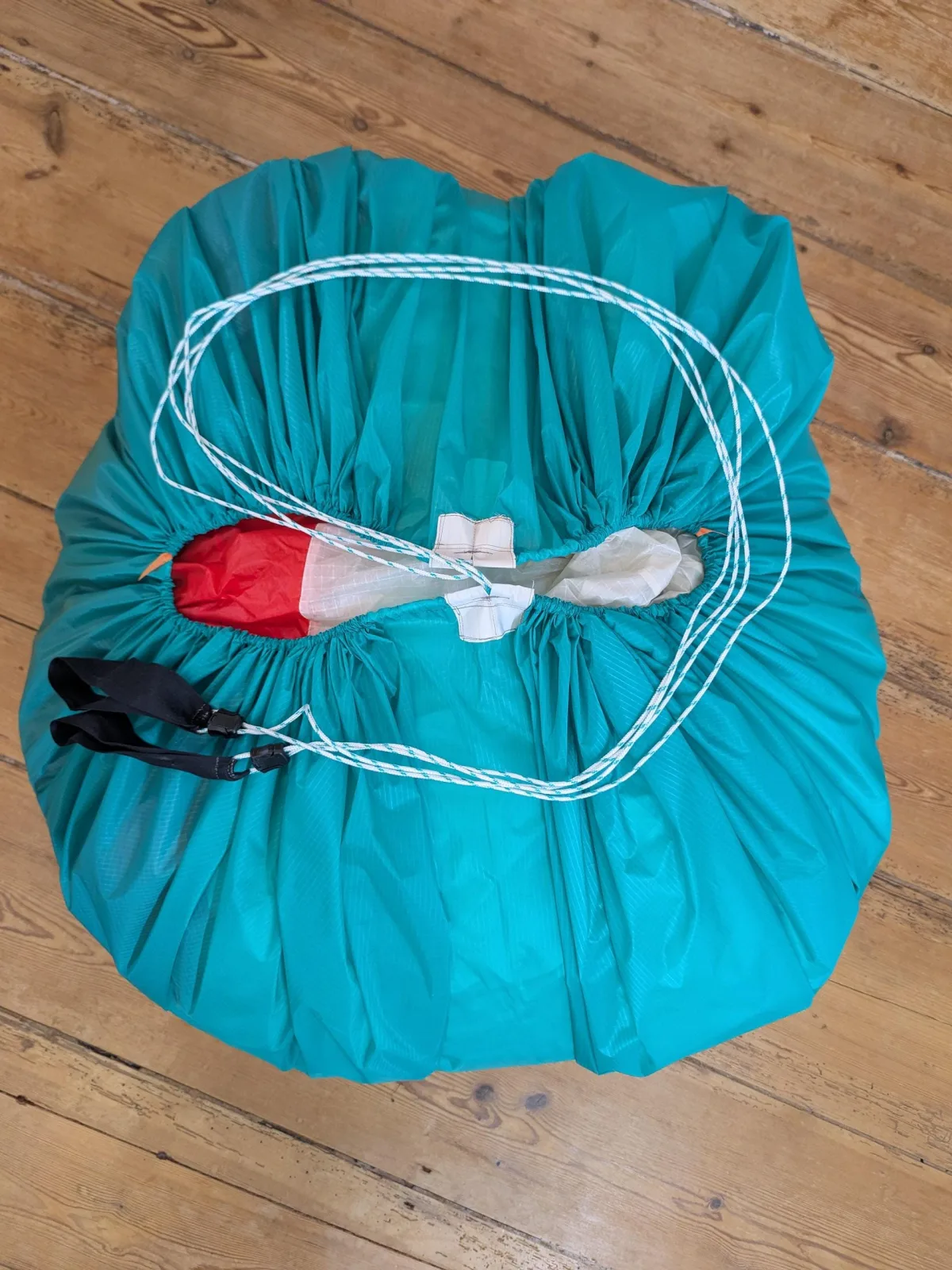 Ultra leichter Paragliding Schnellpacksack, Gleitschirm fliegen, super klein packbar, WARZOG waschbar, schnell Pack Ruck Sack, Geschenk – Bild 10