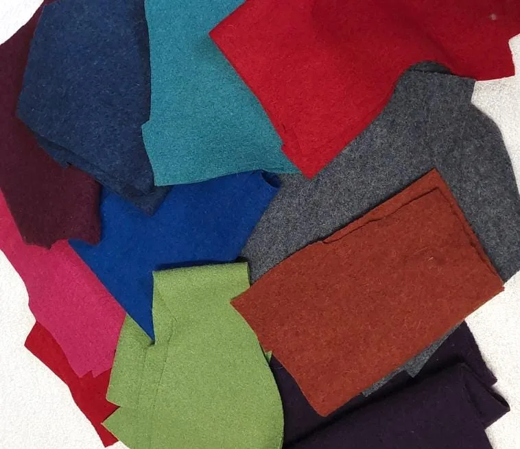 1kg Wollwalk 100% Wolle warm, langlebig, weich und anschmiegsam, Patchwork, Ring, Armstulpen Röcke, Spielsachen, das Geschenk – Bild 3