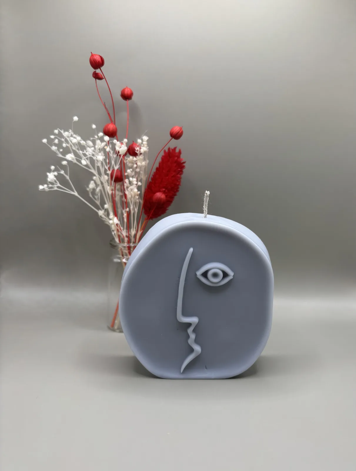 Face to Face No.1 Kerze – Bild 2