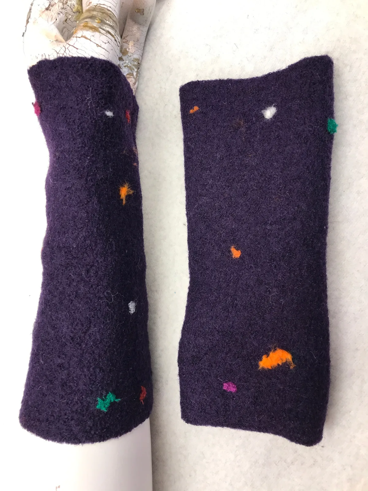 Warme weiche Pulswärmer, Wollwalk Armstulpen weiche Strickwolle, Handschuhe Wolle, das beliebte Geschenk zu Kleidern, oder über einen Pulli