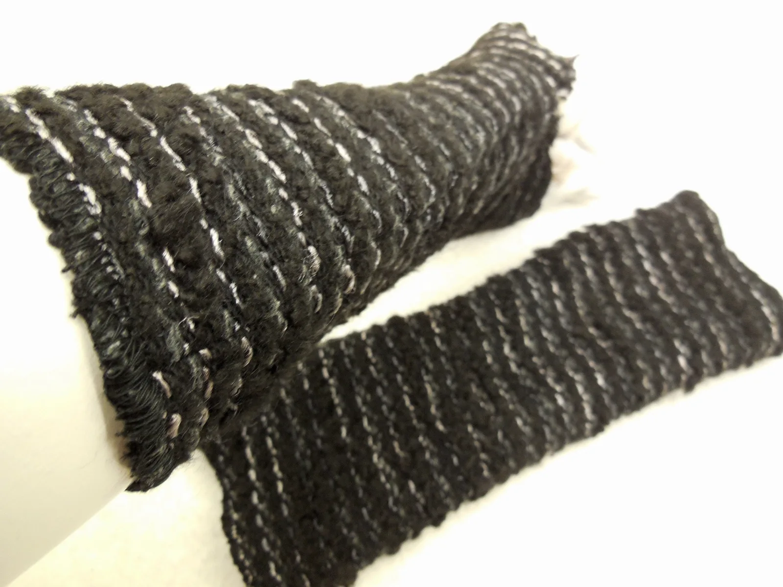 warme Handschuhe, weiche Strickwolle Armstulpen, dehnbar, schwarz, Ideal zu Kleidern, oder über einen Pulli, das beliebte Geschenk