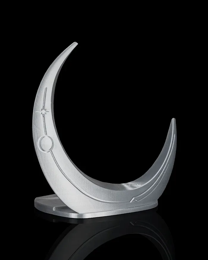 PS5 Slim Ständer Halbmond – vertikaler Standfuß, 3D-Druck – Bild 4