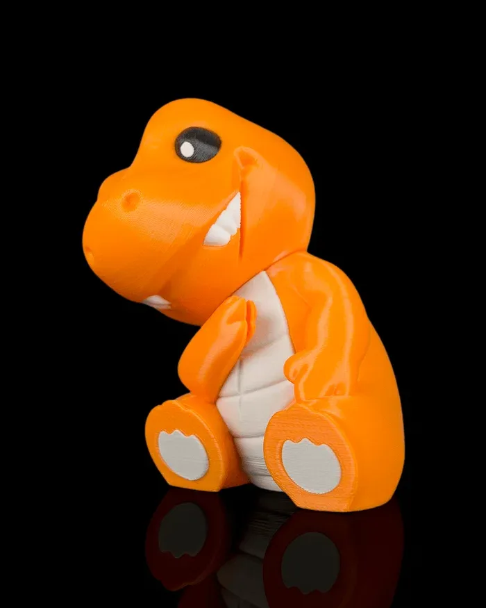 Dino Fotohalter T-Rex – Figur hält dein Foto, 3D-Druck, 7 cm – Bild 3
