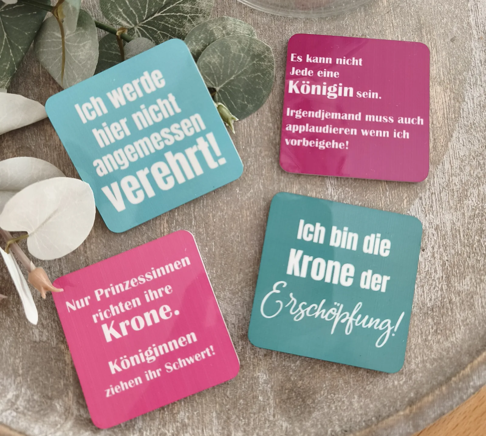 Humorvolle Kühlschrankmagnete- Ladies Edition