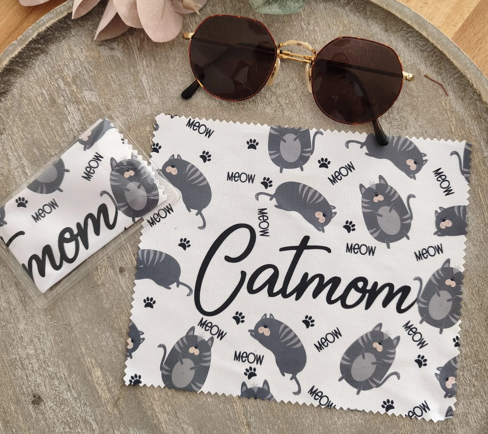 Brillenputztuch Catmom – Bild 2