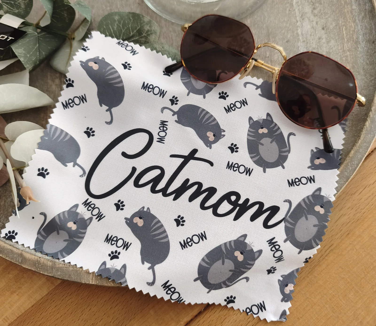 Brillenputztuch Catmom