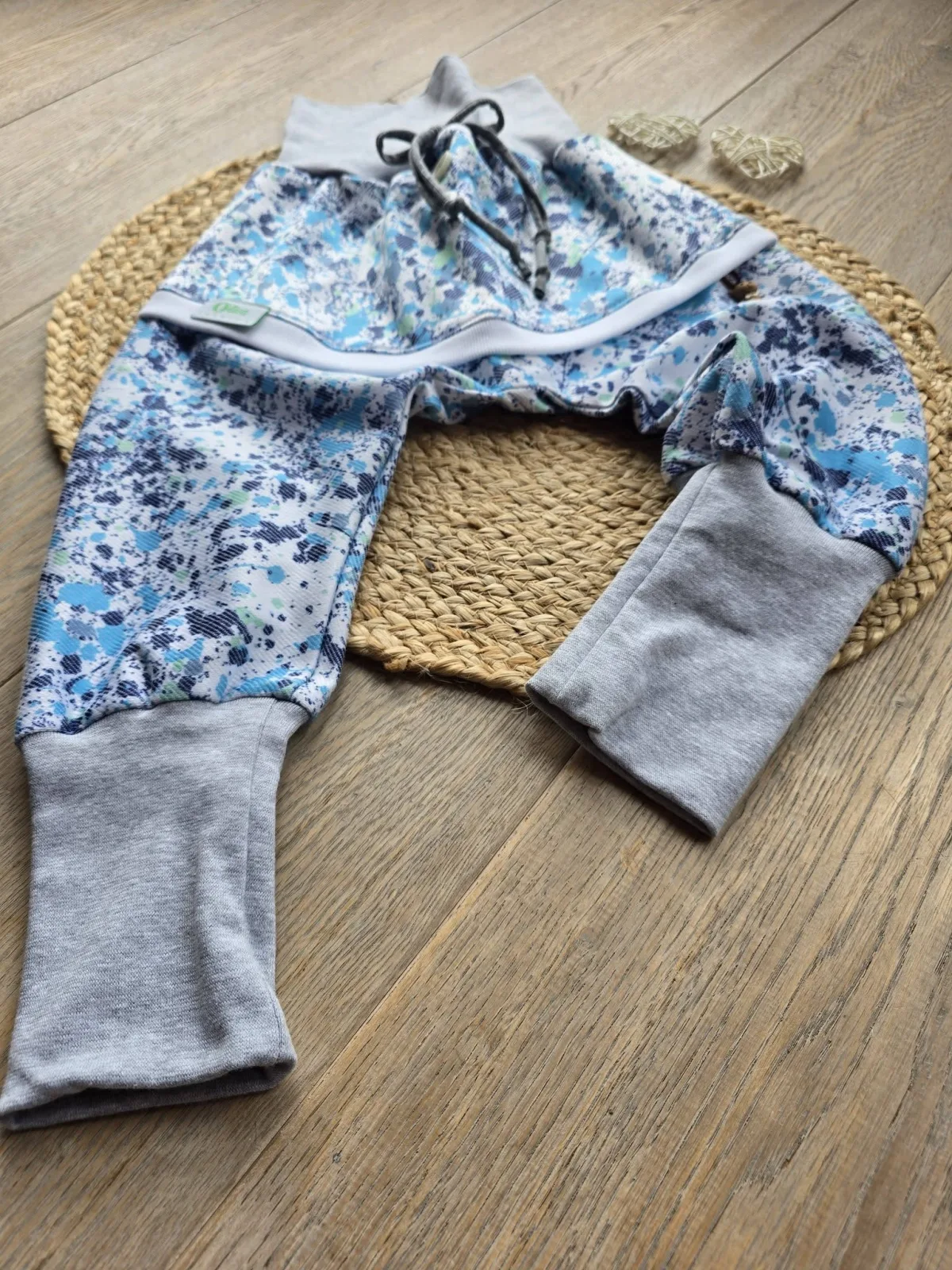 Jeans Pumphose Kinder Unikat Gr.92/98 Kinderhose Denim Unisex – Bild 5