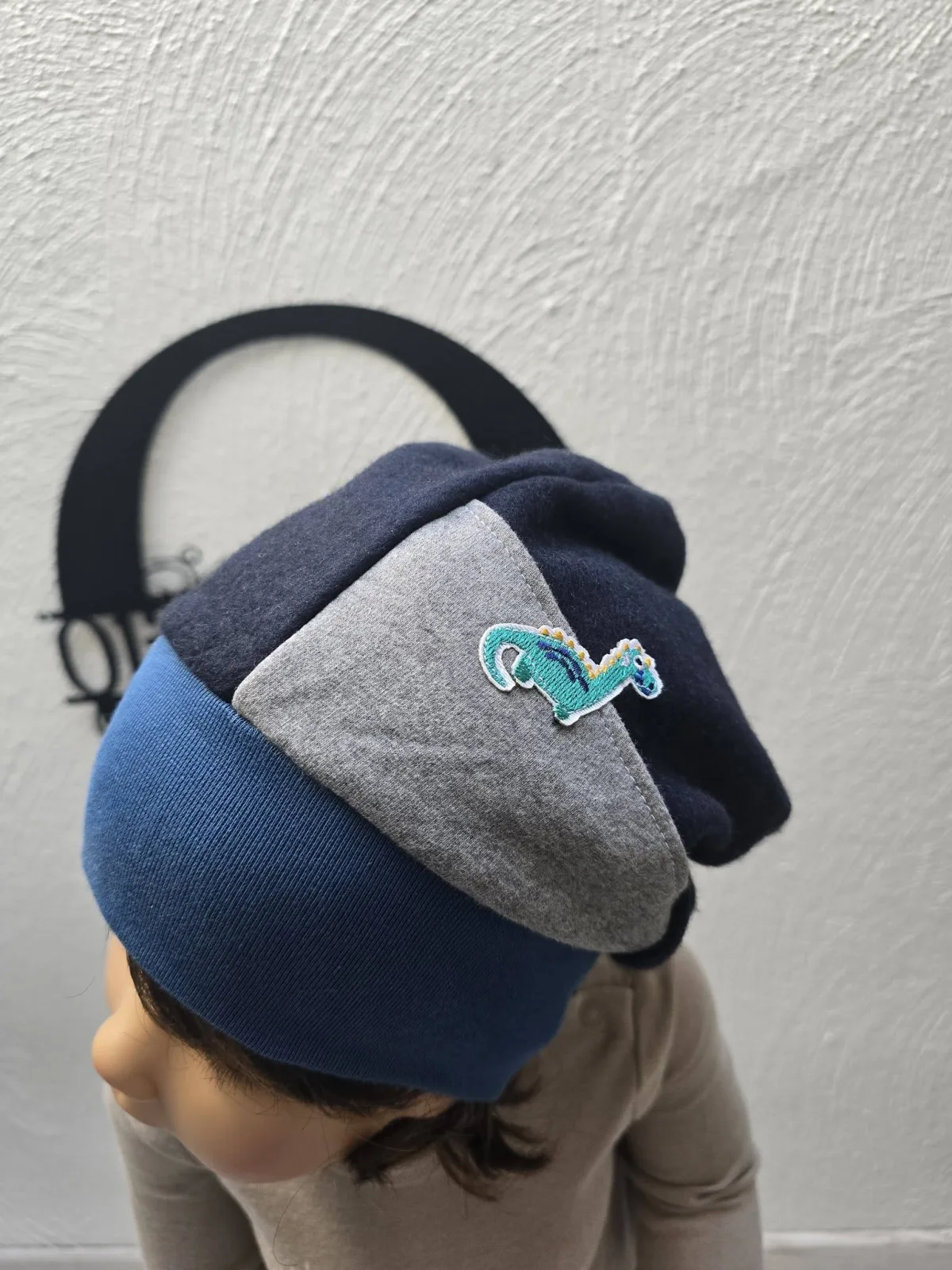 Wintermütze Beanie Kuschelige Kindermütze KU.46-50 cm Dino