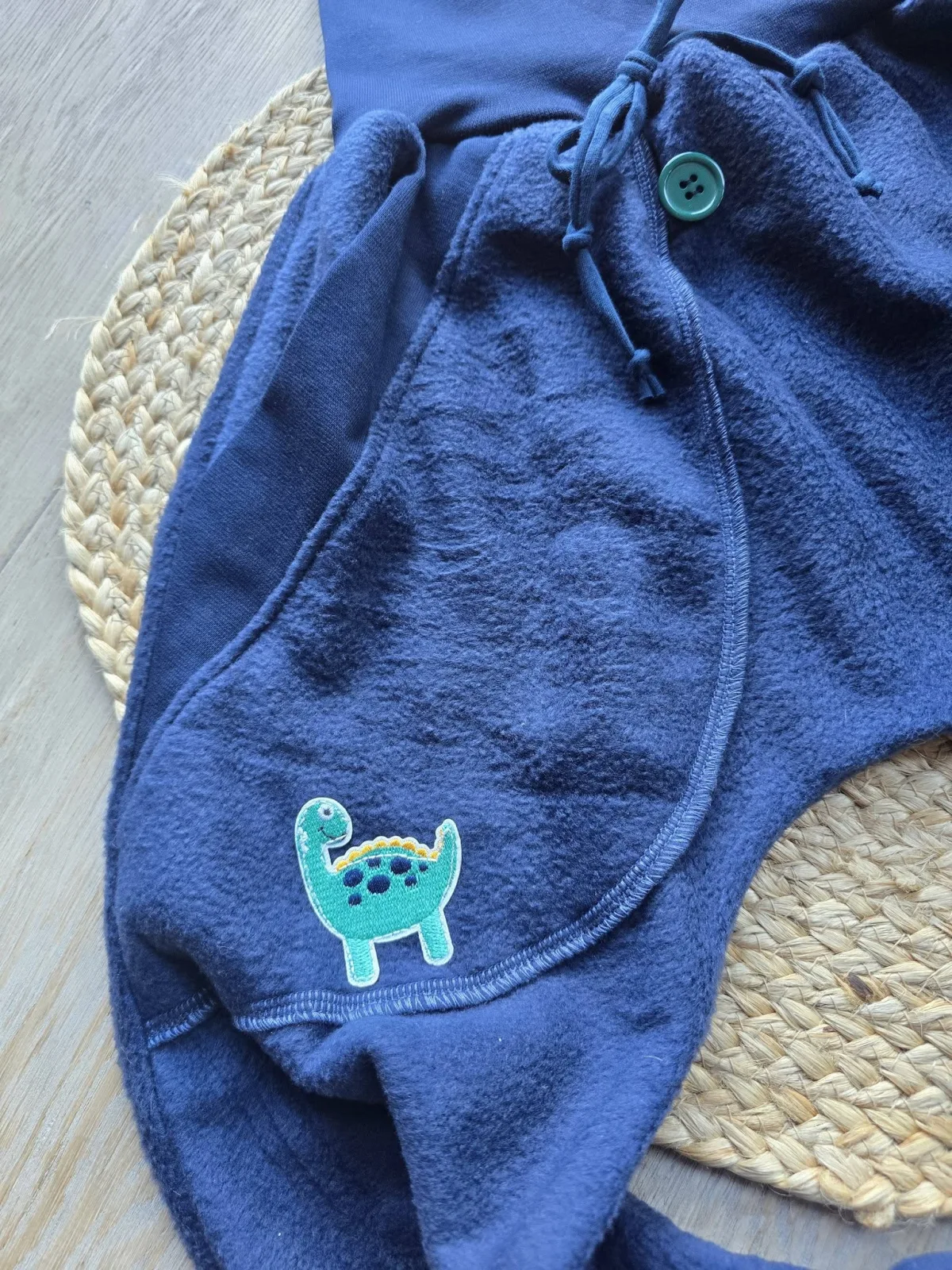 Warme Pumphose Gr.128/134  Kinderhose Polarfleece Winter Tiere – Bild 2