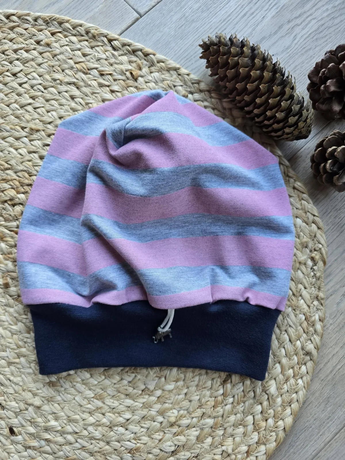 Übergangshose Gr.128–134 dickerem Sweat Pumphose Mädchen Organic – Bild 2