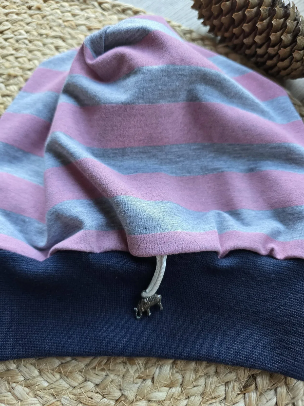 Beanie Organic Sweat Mädchenmütze KU. 51-55cm Übergang einlagig – Bild 5