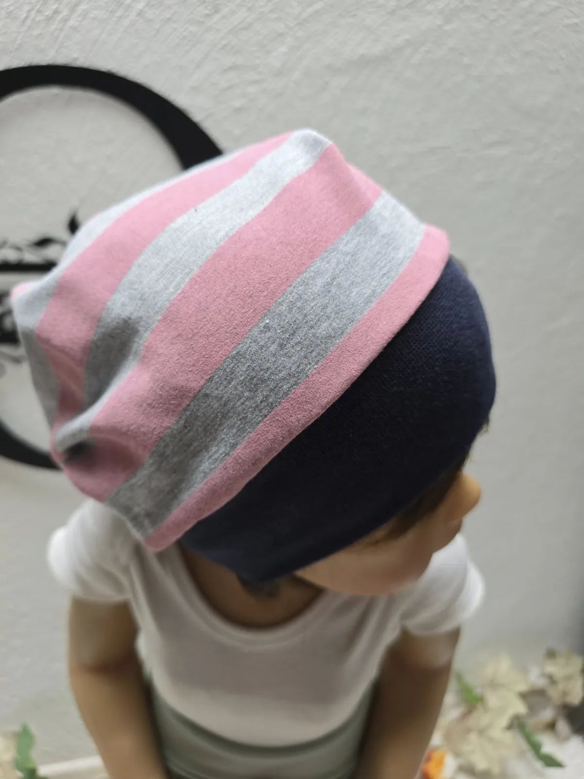 Beanie Organic Sweat Mädchenmütze KU. 51-55cm Übergang einlagig